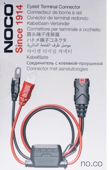 NOCO ACCESSORY #GC002: X-CONNECT LEAD SET WITH EYELETS 6.5MM