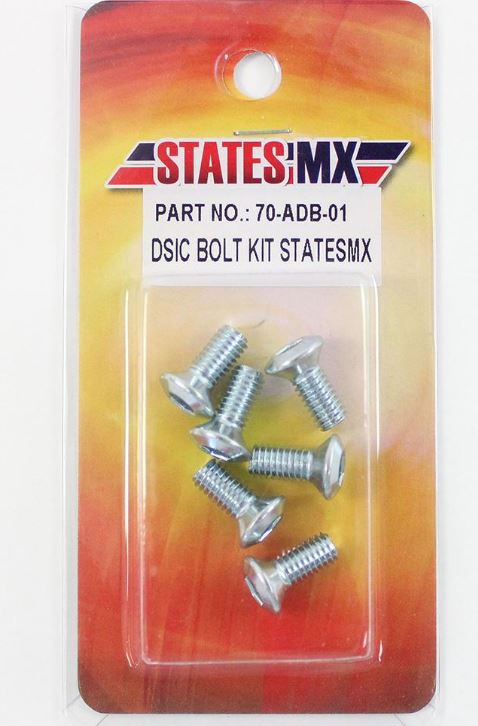STATES MX DISC BOLT KIT Front or Rear