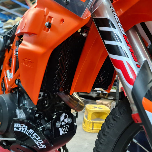 B&B KTM690 2019-2024 Radiator guard Aluminium protection
