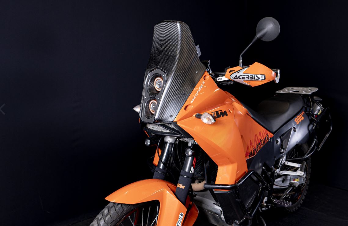 Rade Garage Screen - KTM 990 RRL kit
