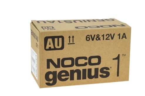 NOCO GENIUS 1 BATTERY CHARGER FOR LEAD ACID 6 & 12V AND 12.8V LITHIUM BATTERIES
