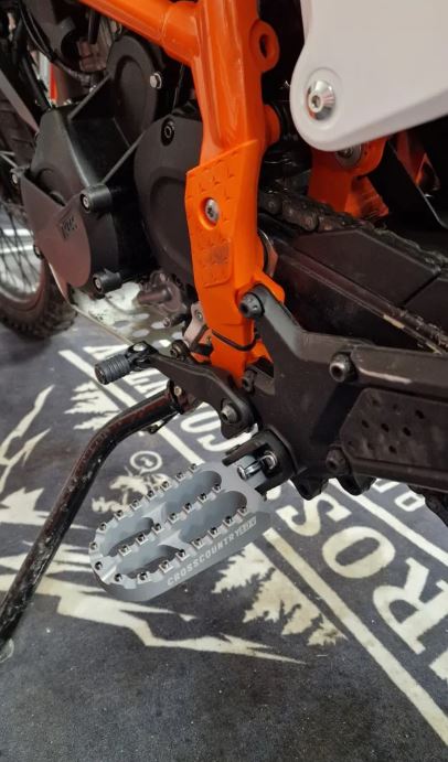 Cross Country Adventure Foot Pegs for KTM390 MY2025-2026 adv & End