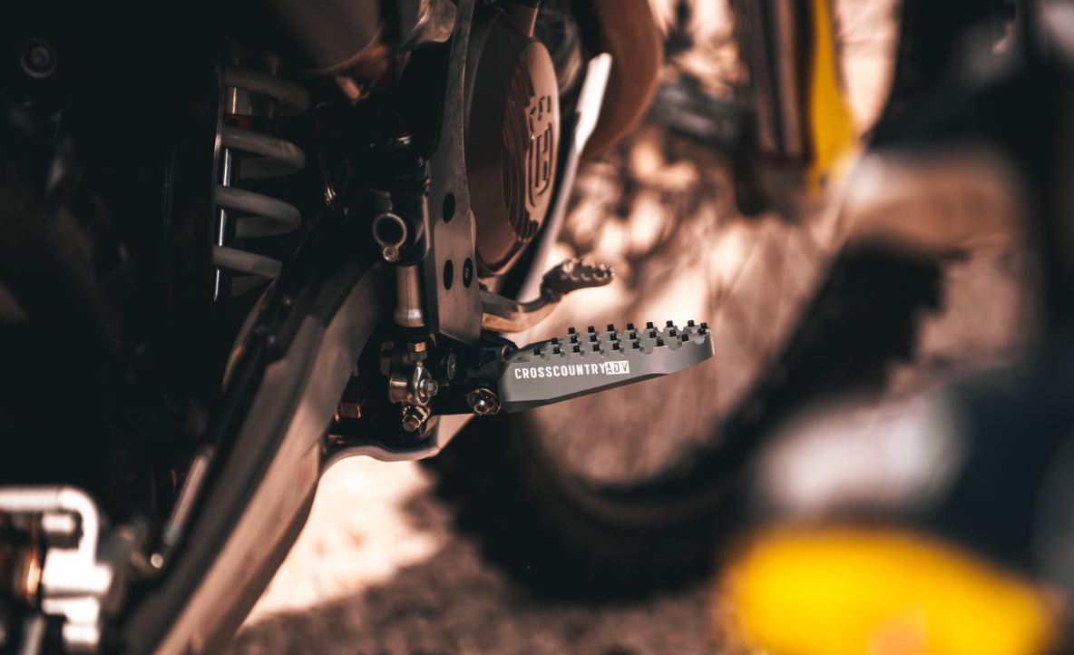 Ducati Desert X Oversize Adventure Foot Pegs
