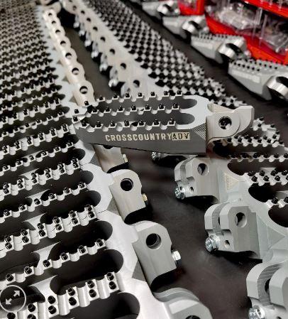 Ducati Desert X Oversize Adventure Foot Pegs