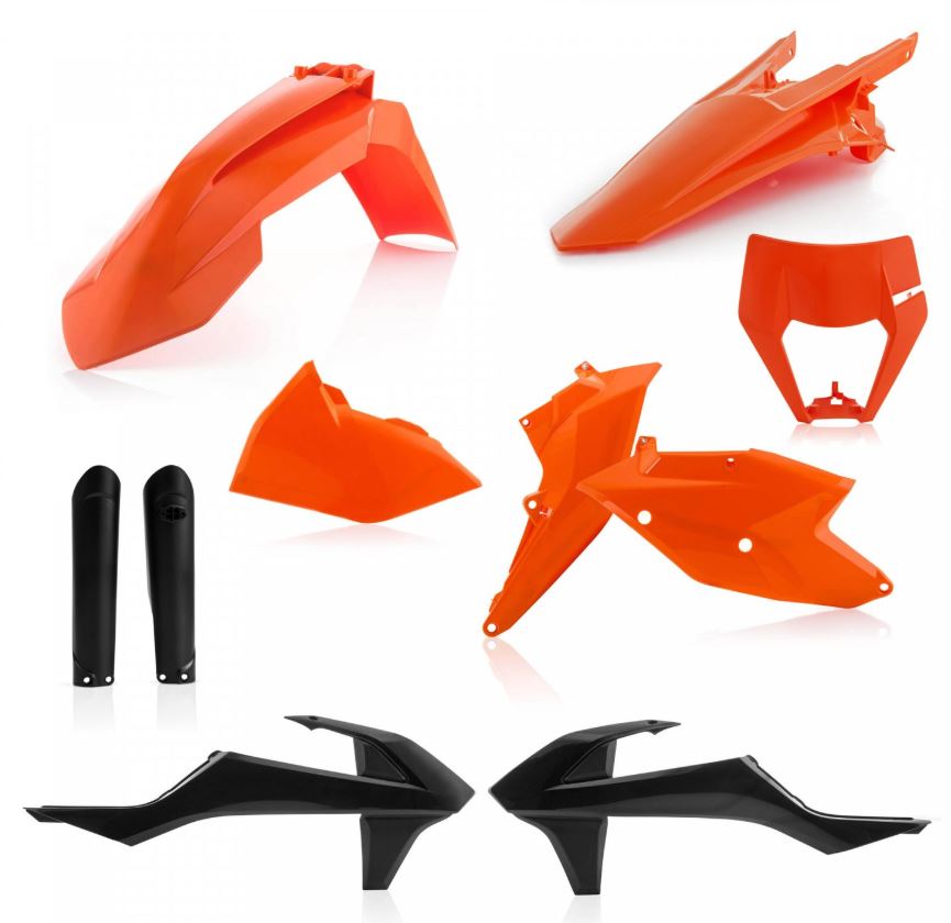 ACERBIS PLASTIC KIT KTM EXC EXCF 17-19