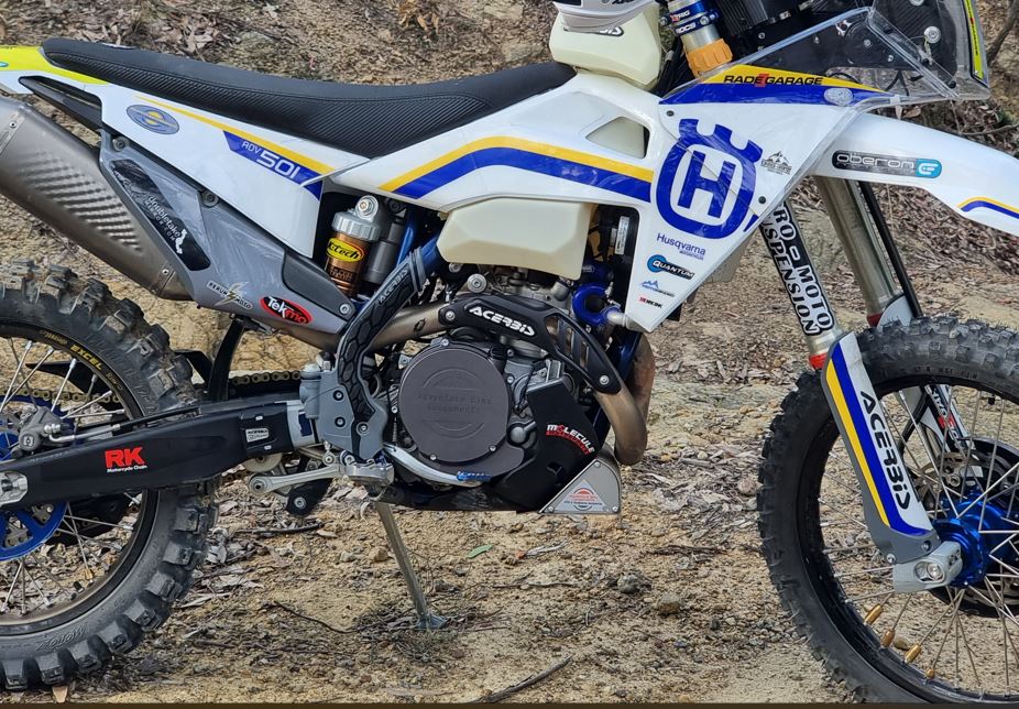ACERBIS X-EXHAUST PROTECTOR BLACK