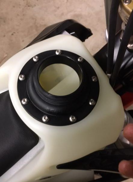 Large opening Acerbis tank Fuel sock