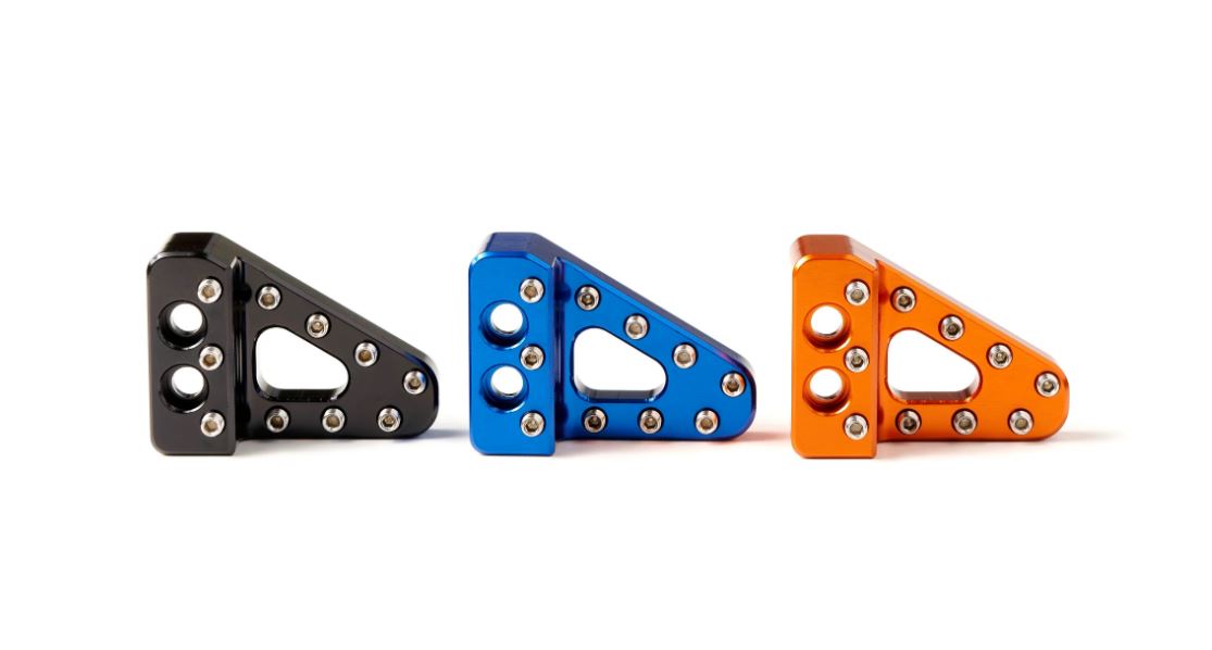 Vanasche Motorsports CNC brake pedal Pads