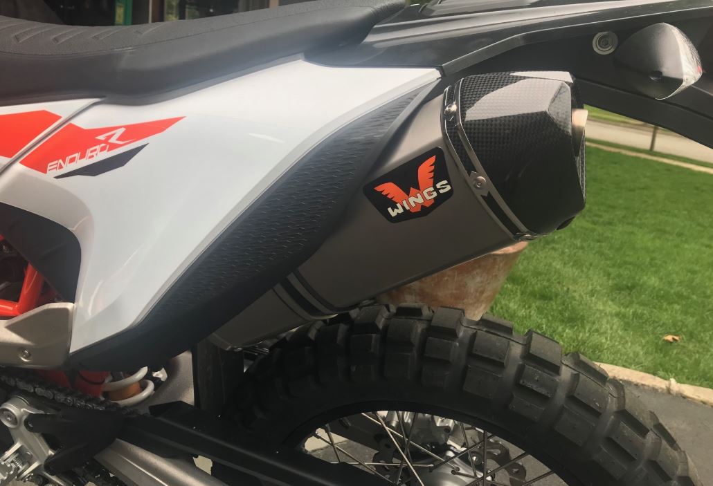 Wings Ti Muffler to suit KTM690 2019+