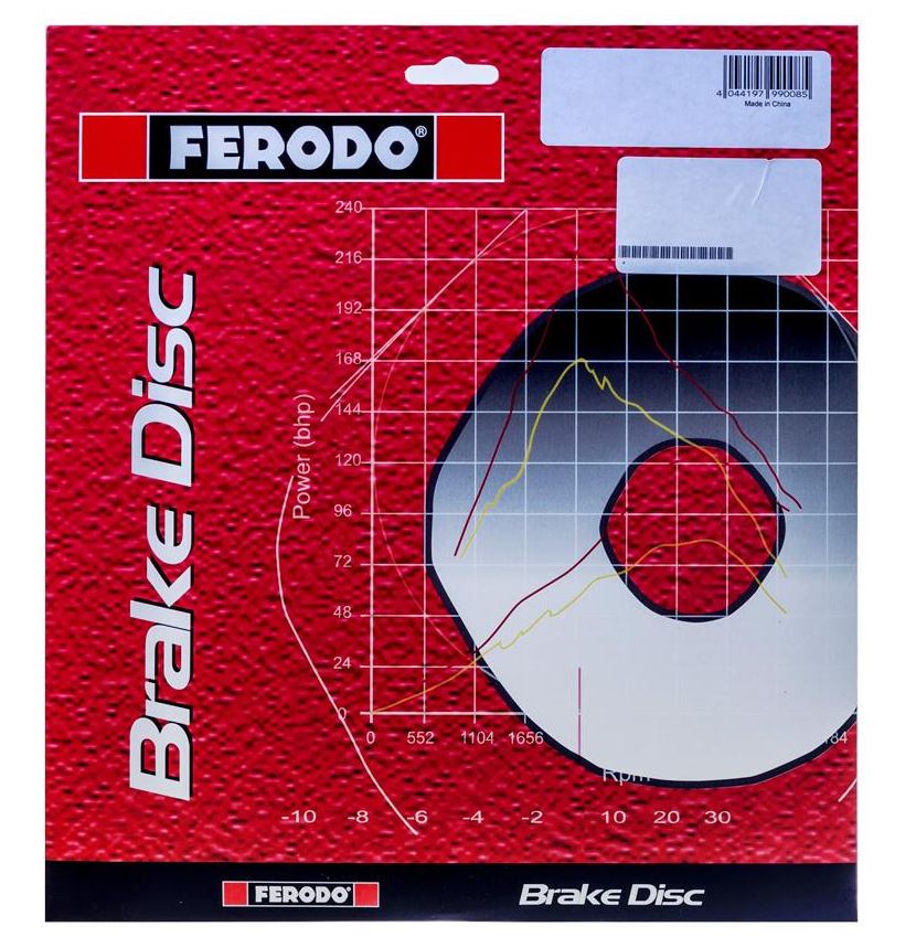 Rear FERODO Disc Brake Rotor 245mm - FMD0263MXR