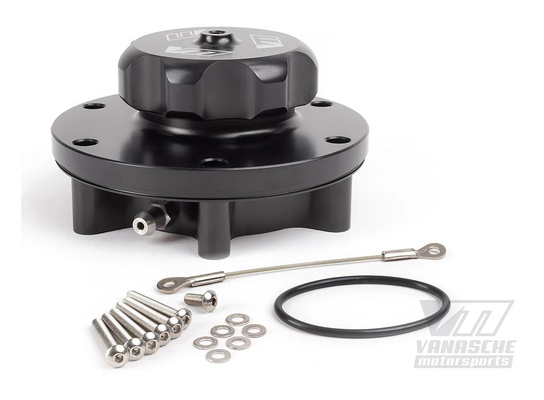 Vanasche Motorsports Aluminium fuel tank filler neck and cap suits KTM790/890 adv