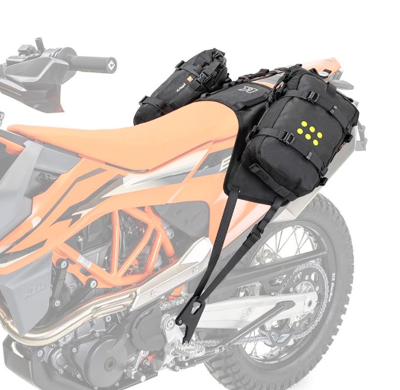 Kriega OS-BASE and Bags to suit KTM 690 + HUSQVARNA 701 + GASGAS 700
