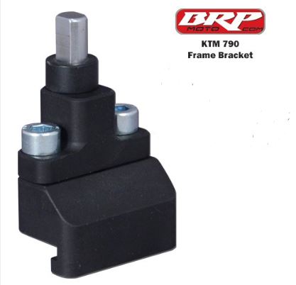 BRP Rubber Mounted SUB Mount & Frame Bracket 19-23 KTM 790/890 Adventure R