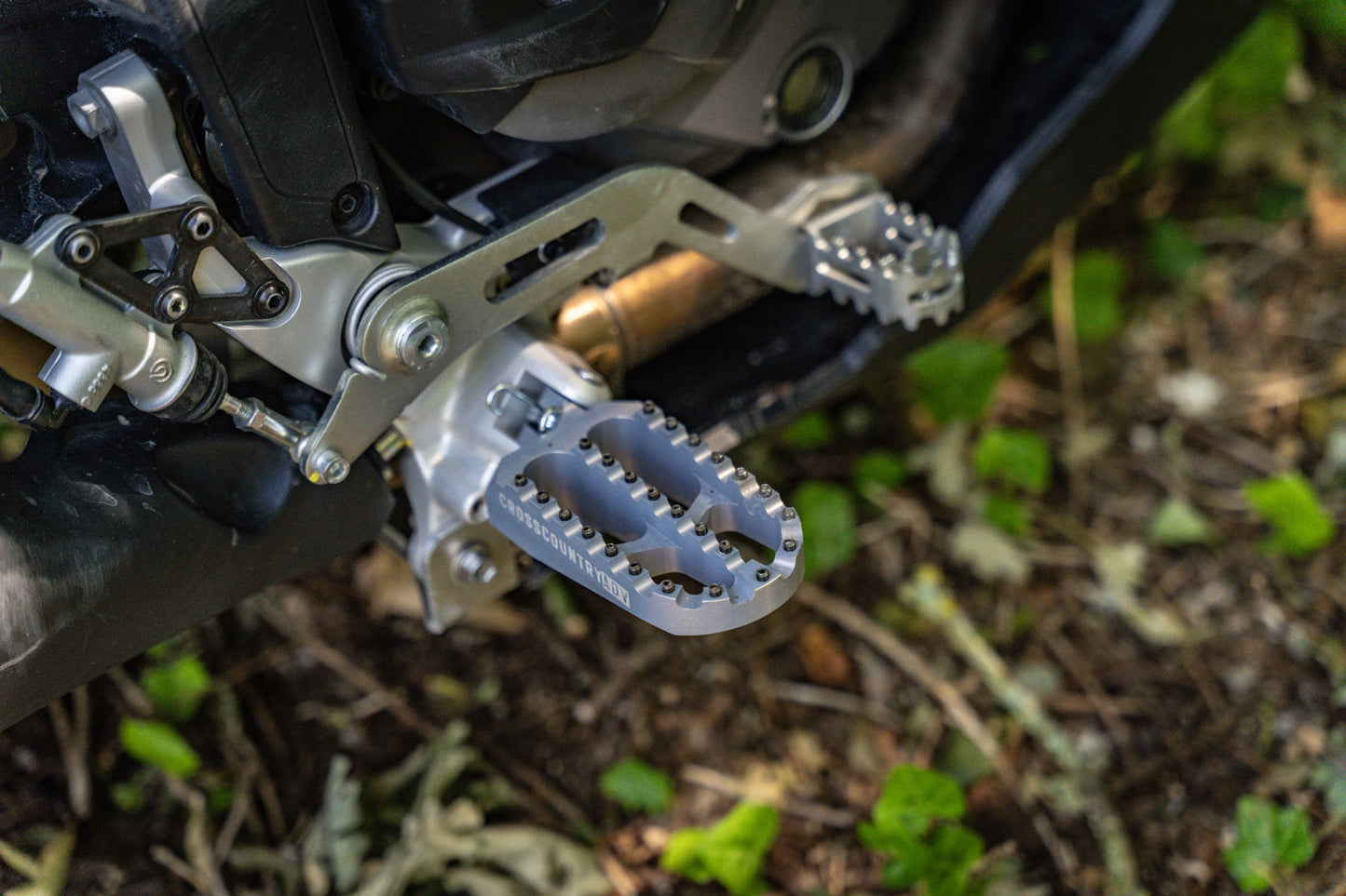 Ducati Desert X Oversize Adventure Foot Pegs