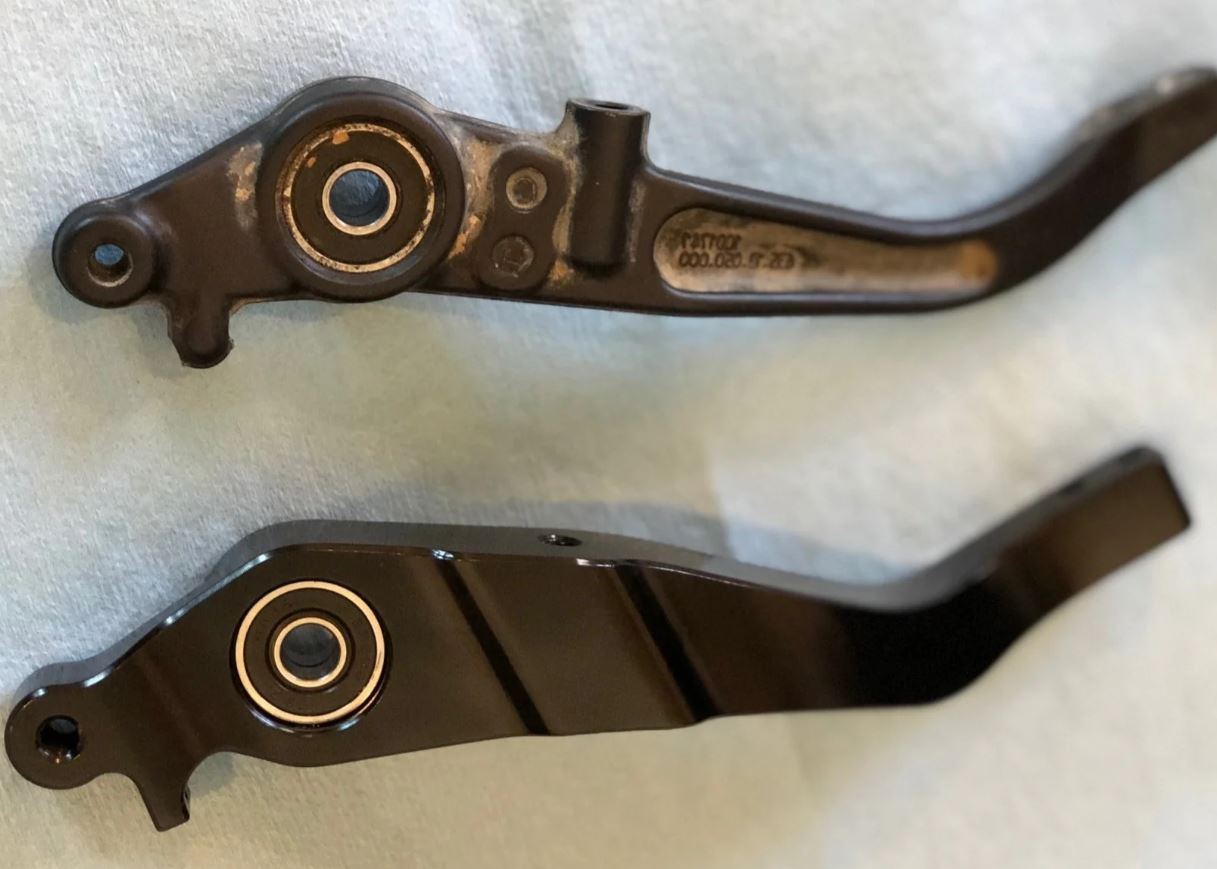 Vanasche Motorsports CNC brake pedal suits KTM790/890 Adv & Adv R/ Norden 901
