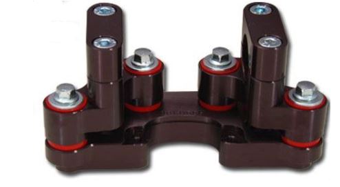 BRP Rubber Mounted SUB Mount & Frame Bracket 19-23 KTM 790/890 Adventure R