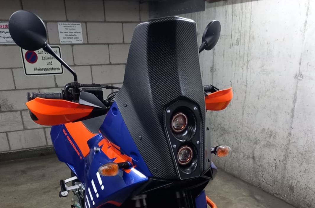 Rade Garage Screen - KTM 990 RRL kit
