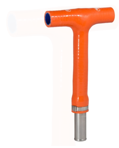 Samco KTMEXCF 450/500 Orange silicon coolant TEE hose kit.