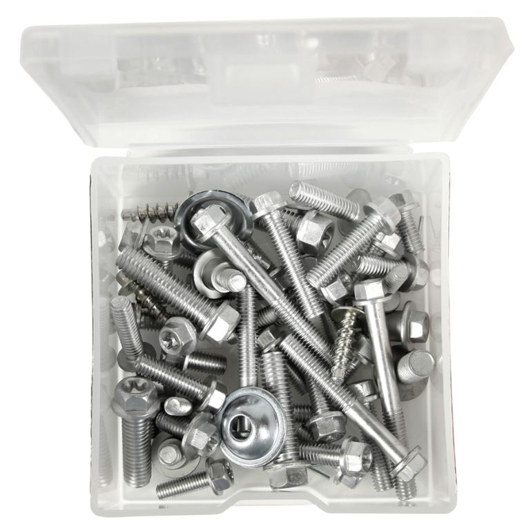 51 piece European bike bolt kit