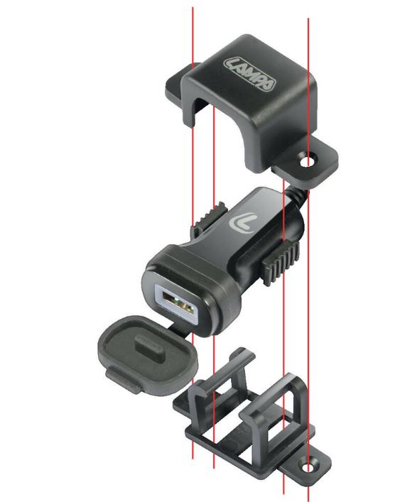 LAMPA FIXED USB CHARGER AND BASE