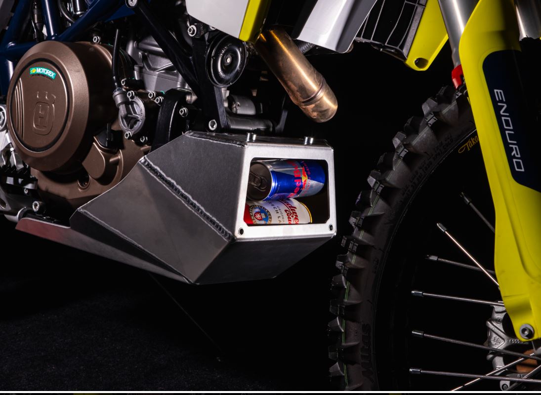 New Rade Garage Evo2 Aluminium skid plate tool box suits KTM690R/701 Husqvarna