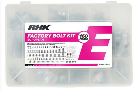 European Bike Bolt Kit 160 pieces KTM