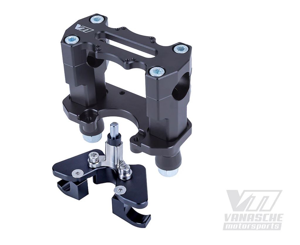 Vanasche Motorsports Bar Risers or steering damper mounts KTM690 2019+, Husky701 & GasGas 700