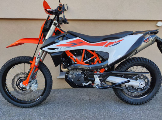 Wings Long exhaust guard For KTM690 2019-2024