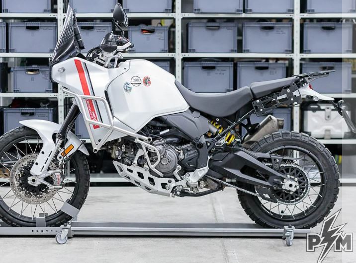 Perun Moto Ducati DesertX Tie-down brackets