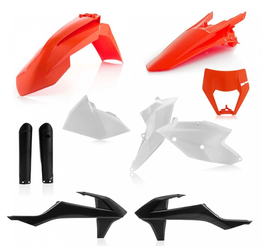 ACERBIS PLASTIC KIT KTM EXC EXCF 17-19