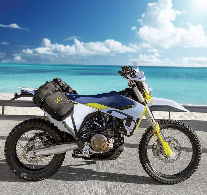 Kriega OS-BASE and Bags to suit KTM 690 + HUSQVARNA 701 + GASGAS 700