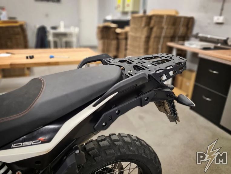 Perun Moto KTM 1X90 Billet rack - Large (2013-2020)