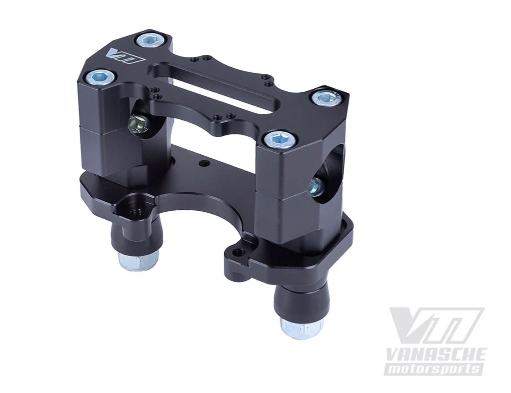 Vanasche Motorsports Bar Risers or steering damper mounts KTM690 2019+, Husky701 & GasGas 700