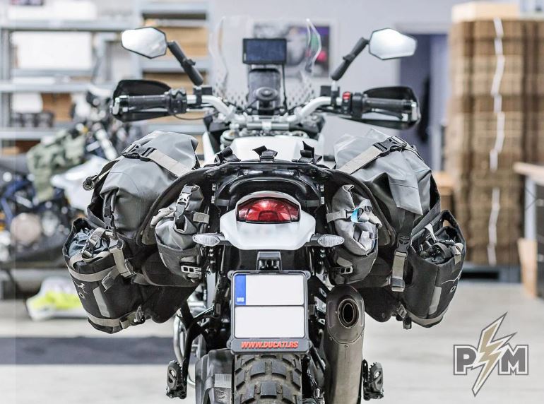 Ducati DesertX Side carriers