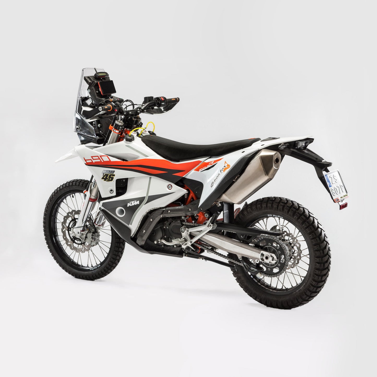 Carbon Fox KTM 690 Enduro R Rally carbon kit