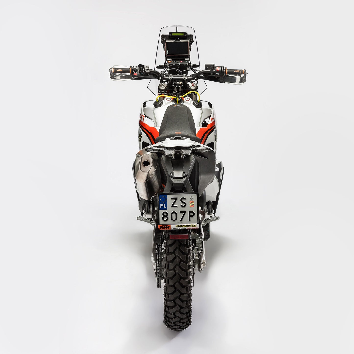 Carbon Fox KTM 690 Enduro R Rally carbon kit
