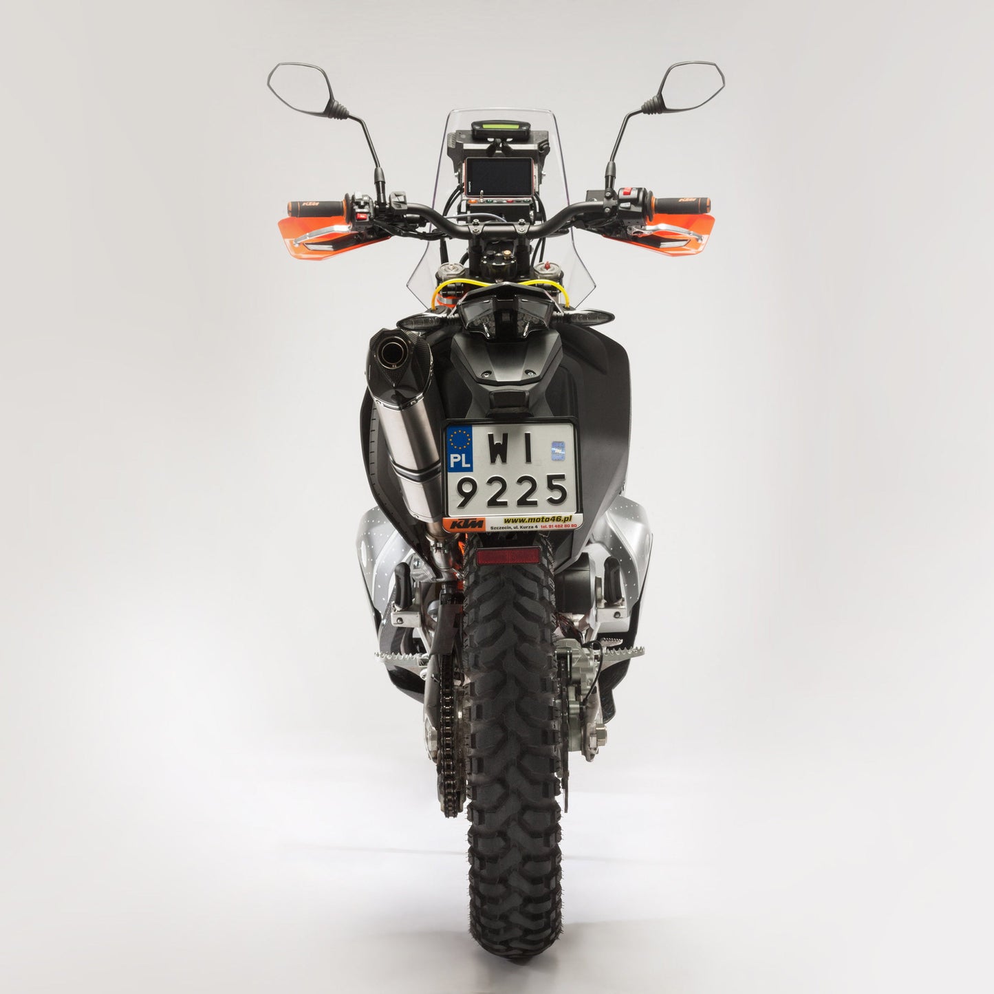Carbon Fox KTM 690 Enduro R Rally carbon kit