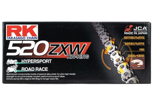 Yamaha Tenere T700 520 chain and sprocket conversion kit (RK520ZXW Chain)