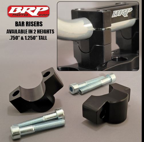 Bar Risers, 15mm & 19mm Handle Bar Riser KITS