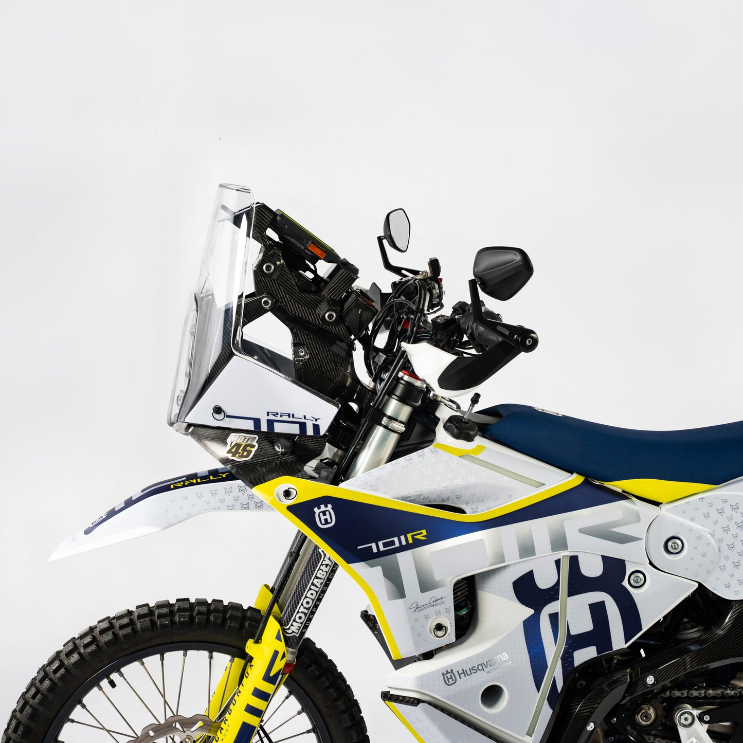 Carbon Fox Husqvarna 701 Enduro R Rally carbon kit