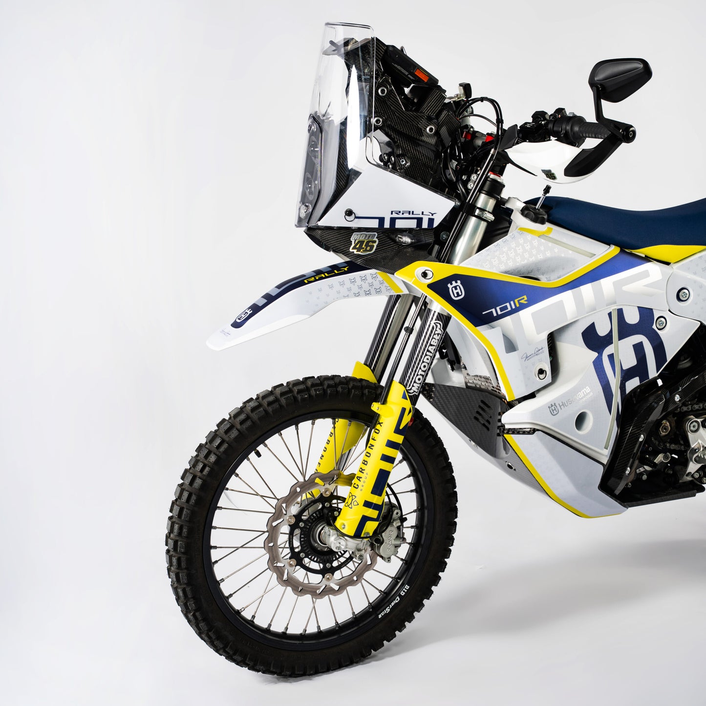 Carbon Fox Husqvarna 701 Enduro R Rally carbon kit