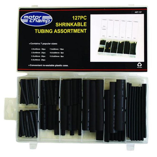 CPR SHRINKABLE TUBING KIT 127 PIECE BLACK