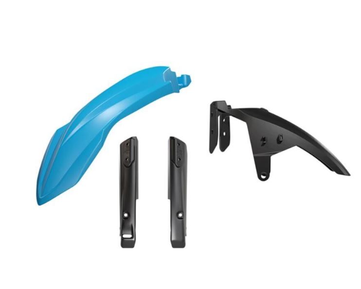 Rtech Yamaha XTZ 690 TENERE (T7) 2019-2025 Fork Protectors and High Fender Kit