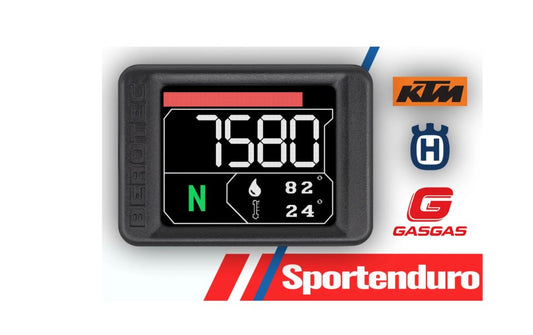2nd Generation Berotec Digital Tacho/Gear indicator/Gear shift flash& Engine temp dash panel for EXC/FE