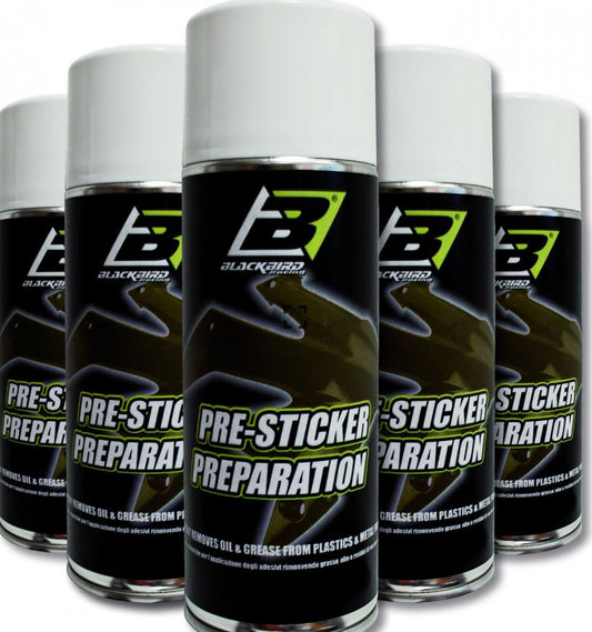 BLACKBIRD PRE STICKER DECAL GRAPHIC PREP CLEANER