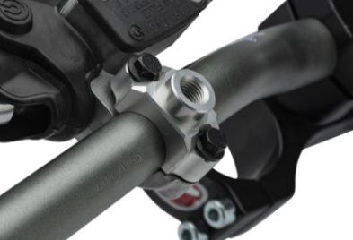 Horizontal Split Clamp Mirror mount suits KTM