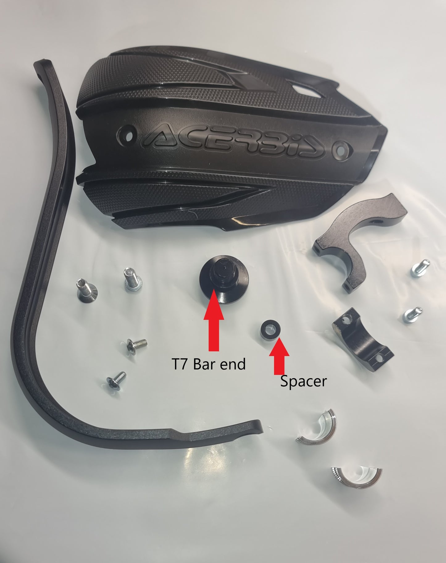 ACERBIS HANDGUARDS ENDURANCE-X  BLACK
