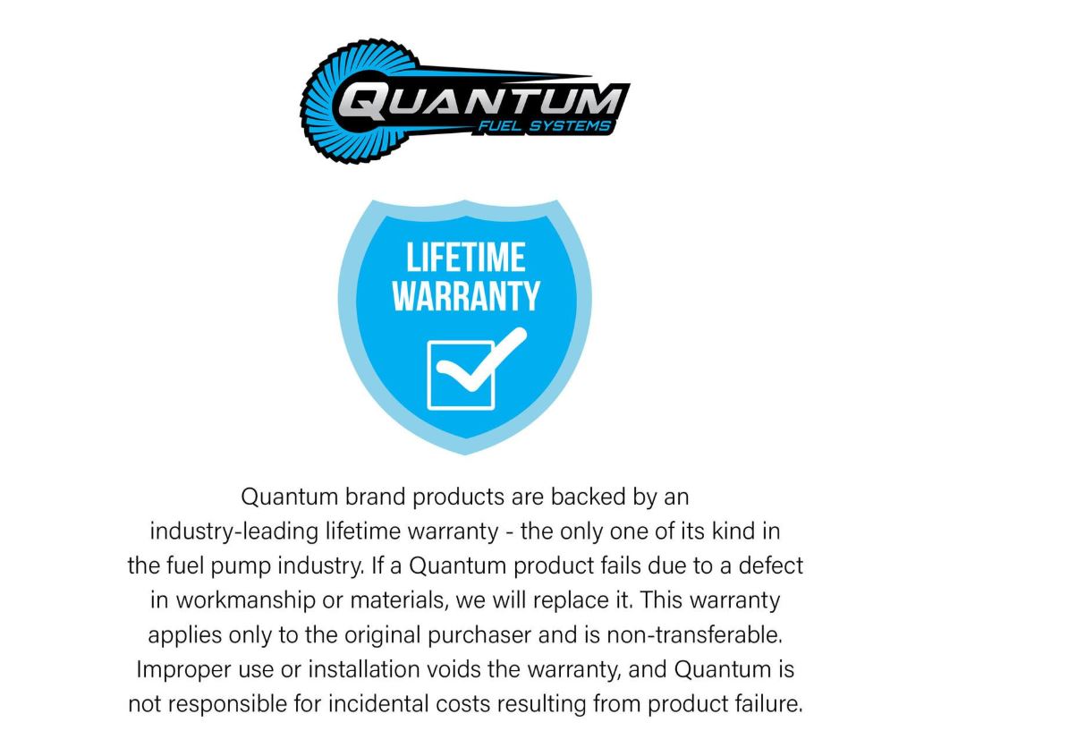 Quantum Fuel Pump Husky FE/FC and KTM EXC/SX with regulator